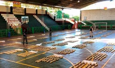 Secuestran casi una tonelada de marihuana tras una persecución en Misiones