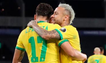 Brasil derrotó con lo justo a Perú y es el primer finalista de la Copa América