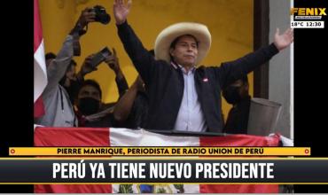 Fénix en Perú: "Castillo representa a un partido de izquierda extrema, pero la sensación es que será un gobierno moderado"