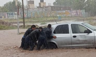 Temporal en La Rioja: cayeron más de 40mm de lluvia hasta las 9.00 de la mañana