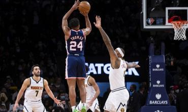 NBA: Denver Nuggets venció a Brooklyn Nets con seis asistencias de Facundo Campazzo