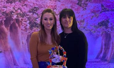 Barby Silenzi le encargó a la mamá de El Noba que hiciera la mesa dulce para el cumpleaños de su hija