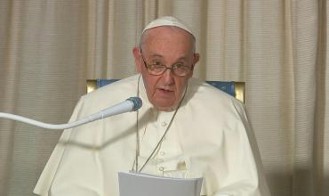 El papa Francisco habló del “flagelo de la guerra” para el pueblo ucraniano y para el mundo entero: “Lo único razonable sería parar y negociar”