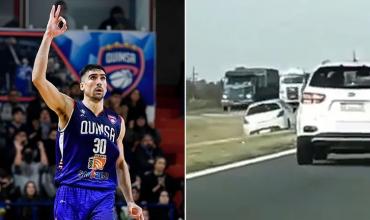 Un jugador de básquet sufrió una descompensación y manejó varios kilómetros a contramano en la autopista Rosario-Santa Fe
