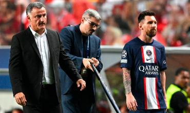 El entrenador de PSG explicó por qué Messi fue reemplazado contra Benfica
