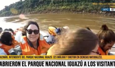 Reabrieron el Parque Nacional Iguazú  para los visitantes