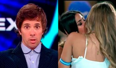 El "chape" de Julieta y Daniela en Gran Hermano tomó por sorpresa a Roberto Funes Ugarte