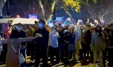 Crecen las protestas en Shanghái y Beijing contra las restricciones del “COVID cero”