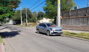 Accidente de tránsito en el barrio Vargas