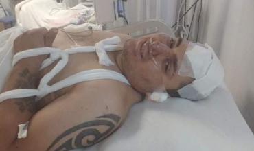 Fénix dialogó con el brigadista que hace semanas sufrió un grave accidente en Chilecito