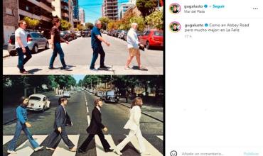 La curiosa foto de campaña con la que cuatro referentes de Juntos por el Cambio recrearon a The Beatles