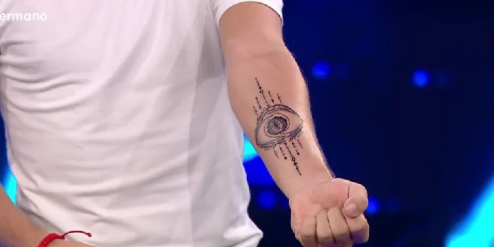 Agust N Guardis Se Realiz Un Curioso Tatuaje En Homenaje A Gran Hermano