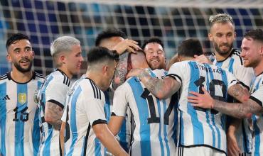 La Selección Argentina golea 7-0 a Curazao y Messi superó la barrera de los 100 goles con la blanca y celeste
