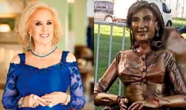 Mirtha Legrand opinó sobre su estatua: “Esa no soy yo”