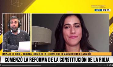Jimena de la Torre sobre la reforma de la Constitución: “La periodicidad de las tres funciones y la gobernanza son un combo nefasto”