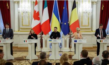 "Contamos con ustedes": Zelenski pidió a los líderes del G7 más ayuda militar para enfrentar a Rusia