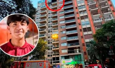 Murió el joven de 19 años que estaba internado tras saltar desde el piso 12 de un edificio que se incendiaba en Córdoba