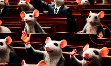Javier Milei volvió a calificar de "ratas" a los senadores que se aumentaron el sueldo