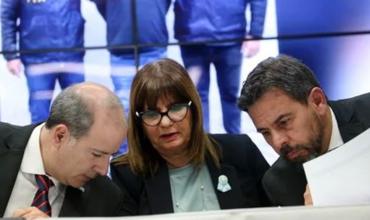 Bullrich: "En los allanamientos se encontró dinero y elementos probatorios"