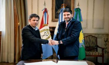 Kicillof y Pullaro firmaron un convenio para fortalecer el trabajo conjunto en la lucha contra el narcotráfico