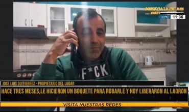 Liberaron el ladrón que hizo un boquete en la pared de un departamento: “Ninguna autoridad dio a conocer el motivo” 