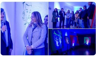 Se realizó un conversatorio y una muestra artística en Homenaje a Rosario Vera Peñaloza en la Legislatura Provincial 