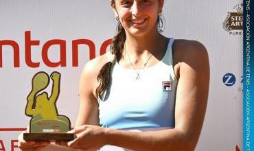 Jazmín Ortenzi campeona de la W15 Maringa en Brasil