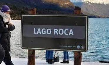 El Lago Roca recuperó su nombre original por decisión del Gobierno nacional
