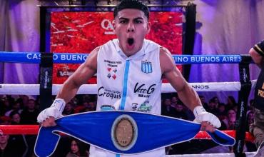 El boxeador riojano “Chiquitín” se coronó campeón Argentino
