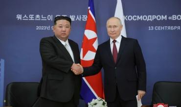 Putin prometió comercio y seguridad con Corea del Norte, fuera del alcance de Occidente