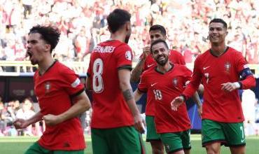 Con Cristiano Ronaldo, Portugal goleó a Turquía y se clasificó a octavos de la Eurocopa