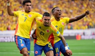 Colombia goleó a Costa Rica y se clasificó a cuartos de final en Copa América