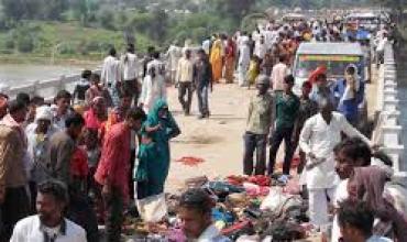 Una estampida en el norte de India dejaba más de un centenar de muertos