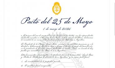 Pacto de Mayo: ¿cuáles son los puntos que propone Javier Milei?