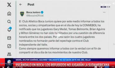 La cronología del escándalo en Boca y qué fue lo que falló en la inscripción de los refuerzos