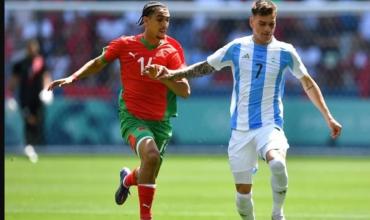La Selección argentina Sub 23 rescató un agónico empate ante Marruecos en su debut en los Juegos Olímpicos