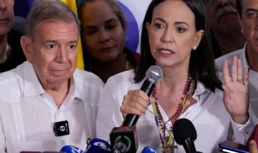 Maria Corina Machado aseguró que tiene el 73% de las actas y que González Urrutia fue el candidato más votado