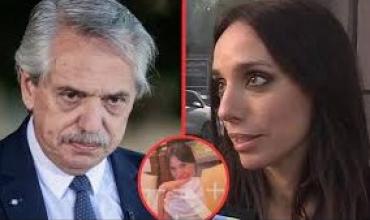 El escandaloso video de Tamara Pettinato en el despacho presidencial de Alberto Fernández: "Te quiero un montón"