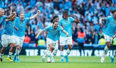 El Manchester City se quedó con la Community Shield pese al gol de Garnacho