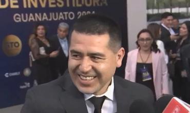 Riquelme recordó a los hinchas de Boca en su ingreso al Salón de la Fama del Fútbol Internacional