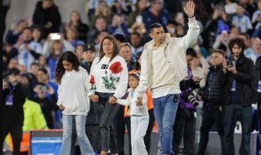 AFA le hizo un homenaje a Di María por su carrera con la Selección argentina