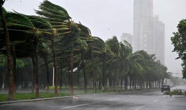 El supertifón Yagi tocó tierra dos veces en China