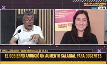 Graciela Caballero: “Nos preocupa que en este plan de lucha no exista  ninguna intención del gobierno que para generar  un diálogo” 