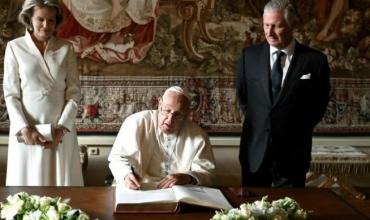 Crudo diagnóstico del papa Francisco desde Bélgica: "La guerra es casi mundial"