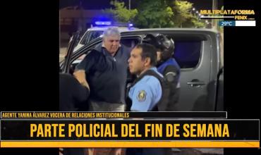 Desde la policía no brindaron los datos de la persona involucrada en el accidente del domingo por la madrugada