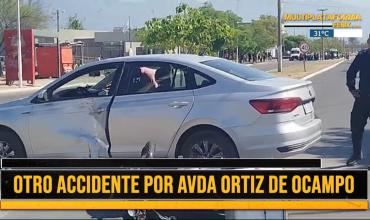 En menos de 50 metros sucedieron 2 accidentes de tránsito