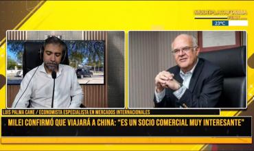 Luis Palma Cane: “En el tema China, Milei dio un giro de 180 grados”