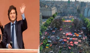 La reacción de Javier Milei a la multitudinaria marcha: "Utilizaron a las universidades públicas como excusa"