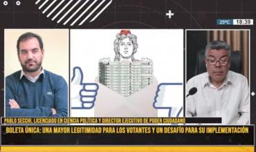 Pablo Secchi: “Es un avance que va a afectar la forma de votar de todos los ciudadanos argentinos” 