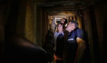 Bullrich recorrió el túnel del frustrado robo en San Isidro: "El que las hace, las paga"